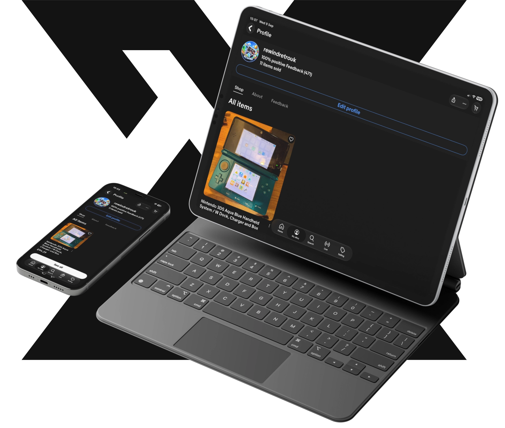 iPad pro mockup iPhone Portfolio
